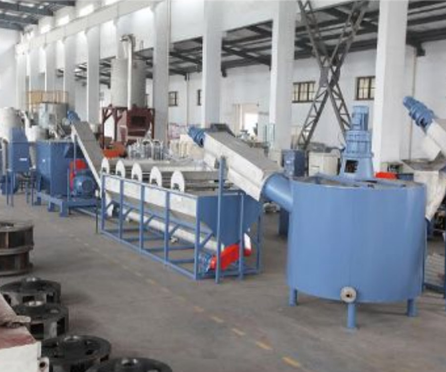 PP / PE film / woven bag / hard material recycling line