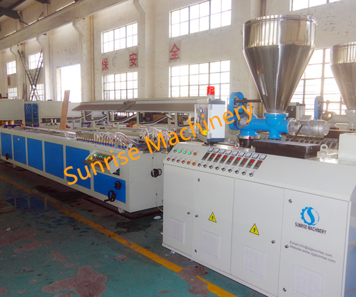 PVC Profile Extrusion Line